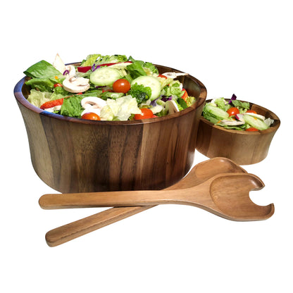 Maribo Large Salad Bowl with Servers